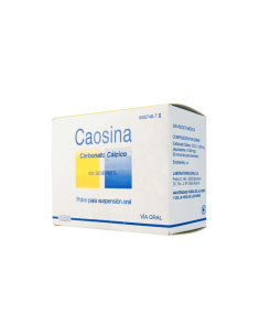CAOSINA 2500 mg (1000 mg Ca) 60 SOBRES POLVO PARA SUSPENSION ORAL