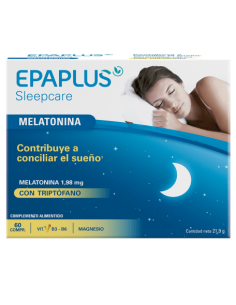 EPAPLUS SLEEPCARE MELATONINA CON TRIPTOFANO 60 COMPRIMIDOS