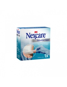 3M NEXCARE SENSITIVE TAPE ESPARADRAPO 2,5 CM X 5 M