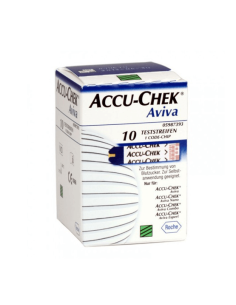 ACCU-CHEK AVIVA 10 TIRAS