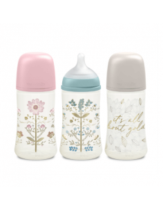 BIBERON GOLD 270 ML TET FISIO SILICONA TALLA M