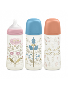 BIBERON GOLD 360ML TET FISIO SILICONA TALLA L