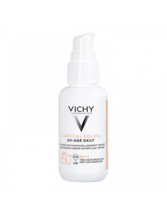 VICHY CAPITAL SOLEIL UV AGE FLUIDO COLOR SPF 50+ 50 ML