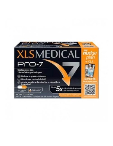 XLS MEDICAL PRO 7 NUDGE-180 CAPSULAS