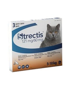 STRECTIS GATO 5-10 KG 3 PIPETAS CEVA