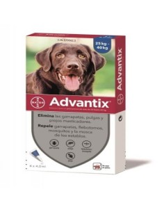 ADVANTIX PIPETAS PERROS DE 25 HASTA 40 KG