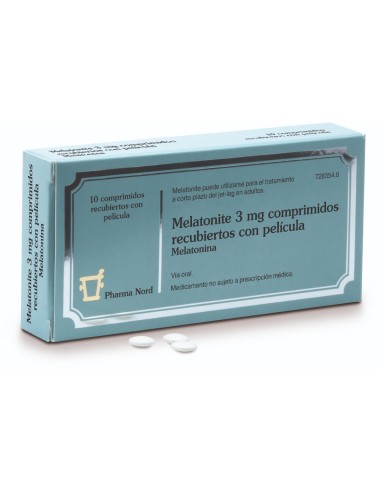 MELATONITE 3 mg 10 COMPRIMIDOS