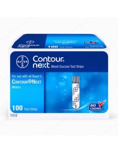 CONTOUR NEXT TIRAS REACTIVAS GLUCEMIA 100 UNIDADES