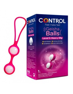 CONTROL GEISHA BALLS SET 2 BOLAS 38 MM