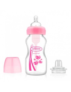 DR BROWN´S BIBERON DE TRANSICION BOCA ANCHA KIT