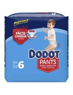 DODOT PANTS MAINLINE CARRYPACK TALLA 6 PAÑAL