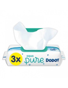 DODOT AQUA PURE TOALLITAS HUMEDAS PARA BEBES 144 UNIDADES