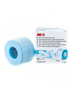 ESPARADRAPO HIPOALERGICO SILICONA 3M ROLLO 5 M X
