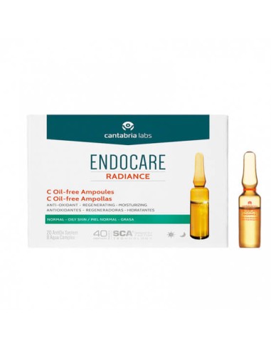 ENDOCARE RADIANCE C OIL-FREE 10 AMPOLLAS 2 ML
