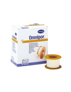 ESPARADRAPO OMNIPOR HIPOALERG 5MX1,25CM