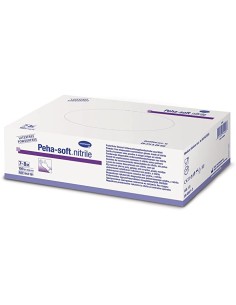 GUANTES DE NITRILO AZUL PEHA-SOFT TALLA M