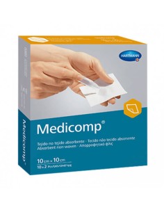 HARTMANN MEDICOMP GASA SUAVE 10X10 CM 10X2 UNIDADES