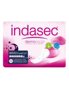 INDASEC MAXI GOOD NIGHT 12 UNIDADES
