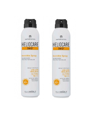 HELIOCARE PACK DUPLO INVISIBLE SPRAY 200ML