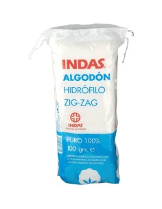 INDAS ALGODON PURO ZIG-ZAG 100 GR.