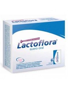 LACTOFLORA SUERO ORAL 6 SOBRES DUOCAM SABOR FRUT