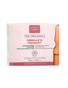 MARTIDERM FÓRMULA Nº 10 HD SPF 30 COLOR TOUCH 30 AMPOLLAS