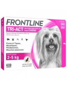 FRONTLINE TRI-ACT PERROS 2-5 KG 6 PIPETAS BOEHRINGER