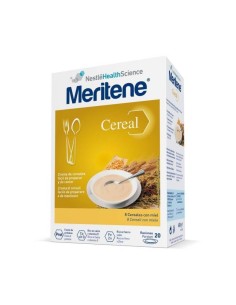 MERITENE CEREAL 8 CEREALES CON MIEL 300 G 2 BOLS