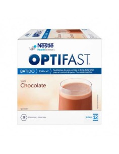 NESTLE OPTIFAST BATIDO CHOCOLATE 12 SOBRES