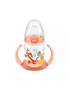 NUK BIBERON APRENDIZAJE T2 150 ML WINNIE THE POOH SILICONA 6-18 MESES