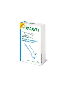 OMEGA PARAVET TIC'AWAY PINZAS ELIMINA GARRAPATAS
