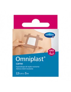 OMNIPLAST ESPARADRAPO COLOR 2.5CM X 5M