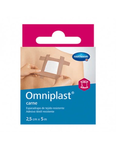 OMNIPLAST ESPARADRAPO COLOR 2.5CM X 5M