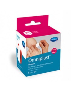 OMNIPLAST BLANCO ESPARADRAPO 5 CM X 5M