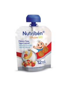 NUTRIBEN FRUTA & GO PLATANO FRESA YOGURT NATURAL