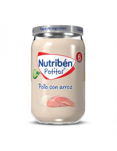 NUTRIBEN POTITO POLLO CON ARROZ 235 G