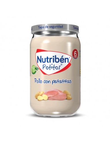 NUTRIBEN POTITO POLLO CON PATATITAS 235 G