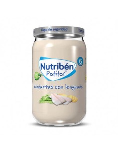 NUTRIBEN POTITO VERDURITAS CON LENGUADO 235 G