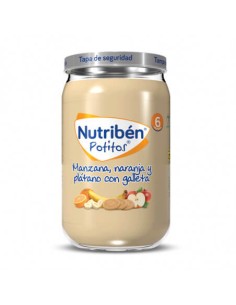 NUTRIBEN MANZANA NARANJA PLATANO Y GALLETA POTITO