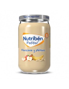 NUTRIBEN MANZANA Y PLATANO POTITO 235 G