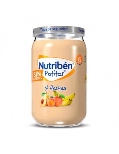 NUTRIBEN POTITOS 4 FRUTAS 1 ENVASE 235 G