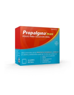 PROPALGINA PLUS 10 SOBRES POLVO PARA SOLUCION ORAL