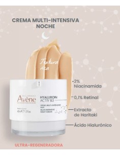 AVENE HYALURON ACTIV B3 CREMA MULTI INTENSIVA DE NOCHE 40ML