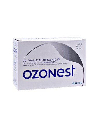 OZONEST 20 TOALLITAS OFTALMICA
