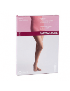 PANTY COMP LIGERA FARMALASTIC 40 DEN CAMEL T- PEQUENA