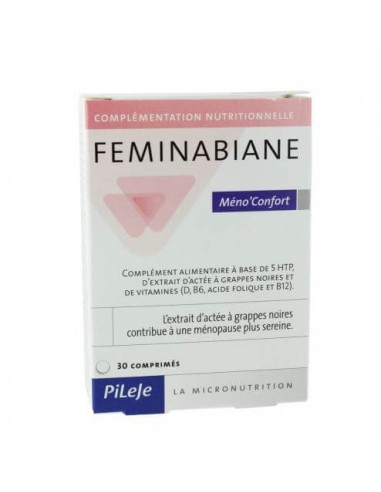 PILEJE FEMINABIANE MENO CONFORT 30 COMPRIMIDOS