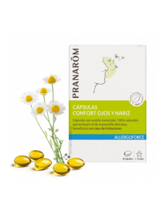 PRANAROM ALLERGOFORCE CONFORT OJOS Y NARIZ