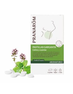 PRANAROM AROMAFORCE GARGANTA 21 PASTILLAS