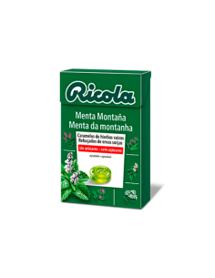 RICOLA CARAMELOS SIN AZUCAR MENTA MONTAÑA 50 G