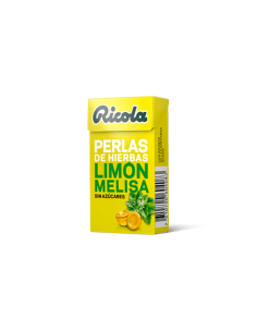 RICOLA LIMÓN Y MELISA SIN AZÚCAR PERLAS